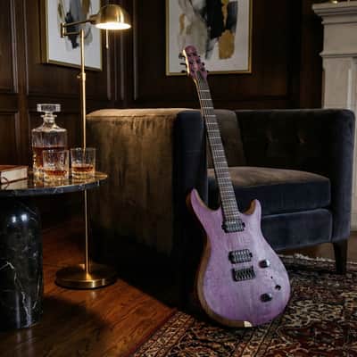 Jericho Guitars Edge 6 NT Purple Spalted Maple 25.75" 2026 - Open-Pore image 1