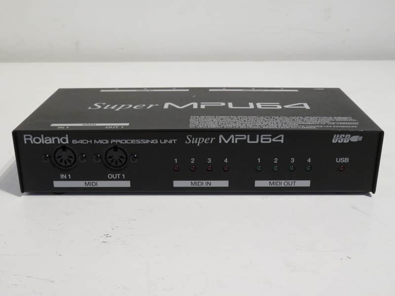 Roland Super MPU-64 MIDI Processing Unit with USB Cable | Reverb