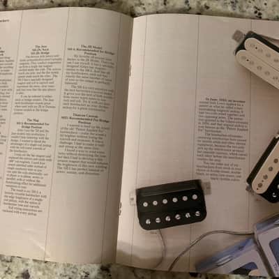 Seymour Duncan Catalog Late 80's- Early 90's STL-1B STL-1 2 3 SSL-1L  5 5L intage Staggered Hot Strat Quarter Pounder 59 Jazz the Mag JB Custom Distortion Seymourizer Bass image 4