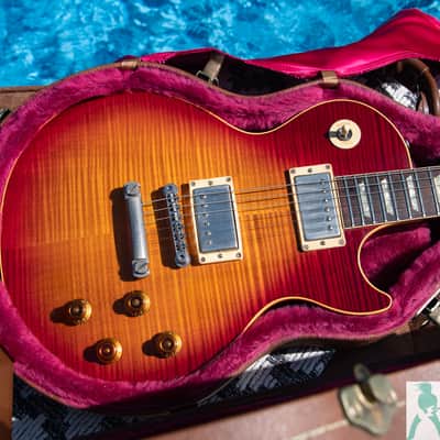 1989 Gibson ‘59 Les Paul Pre-Historic Flametop Reissue - '57 Classic PAF's! - AAAA Killer Top! Heritage Cherry Sunburst - Yamano Export w OHSC & Pro Set Up! (Perfect Frets/Action/Intonation) image 22