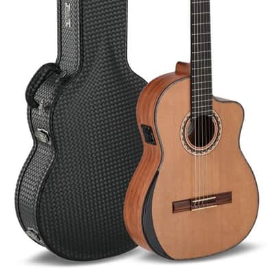 Manuel Rodriguez Tesoro De Camerun Limited Edition Solid Cedar Top & Cedar Neck 6-String Classical Acoustic-Electric Guitar w/Hard Case image 1