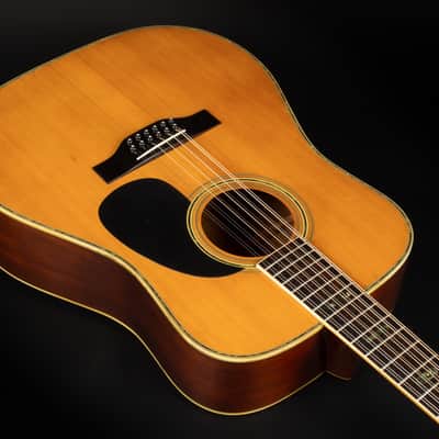 1979 Morris B-50 - Natural | Vintage Japan Post Lawsuit D-41 Dreadnought 12-String Acoustic Guitar 3-Piece Back Jacaranda | Case image 8