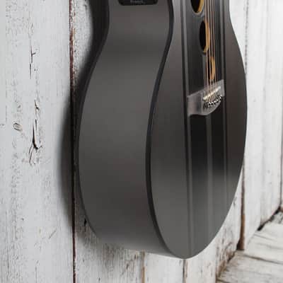 Schecter DJ Ashba Acoustic Electric Guitar Solid Spruce Top Carbon Grey Finish image 12