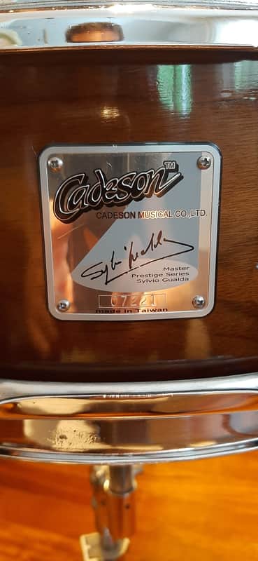 Cadeson snare drum Prestige Series Sílvio Gualda - Soloist 2012 - Walnut image 1