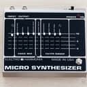2002 Electro Harmonix Bass Micro Synthesizer Effects Pedal w/ Crate, Adapter & Paperwork