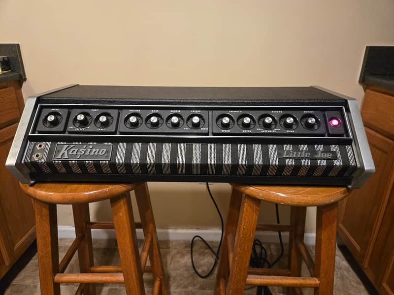 Kasino Little Joe 200w Guitar Amp Head Vintage 1970s image 1
