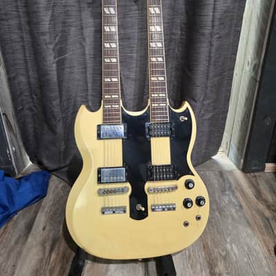Gibson Custom Shop Don Felder "Hotel California" EDS-1275 Double Neck (Signed, Aged) 2010 - Aged White image 1