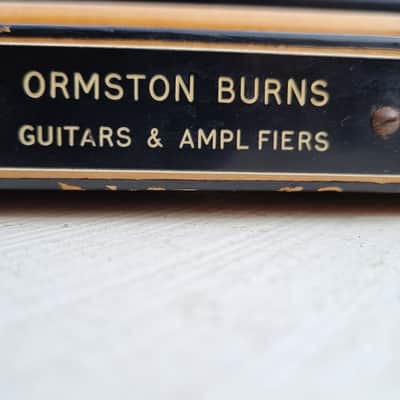 Burns Ormston Burns Prototype 8-String Lap Steel Guitar Jim Burns Personal Lap Steel 1959 image 2