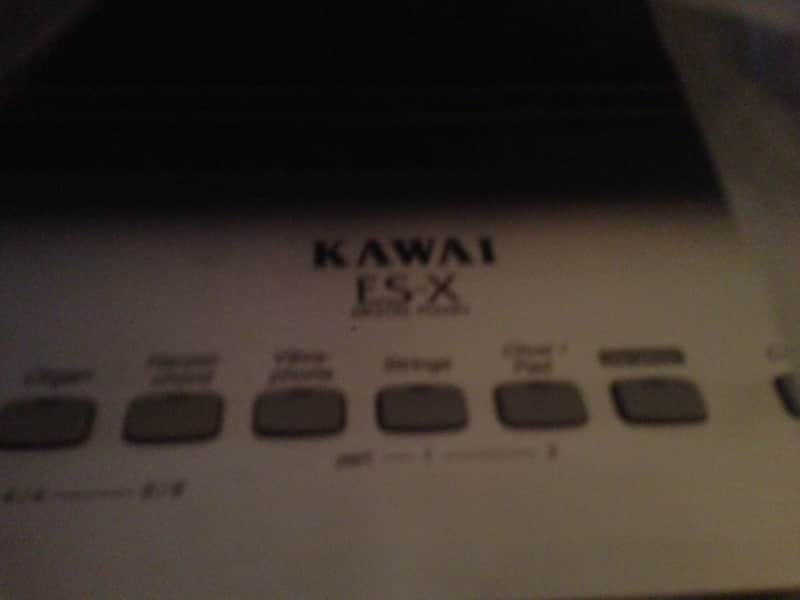 Kawai ES-X 2001 Silver *AS IS* image 1