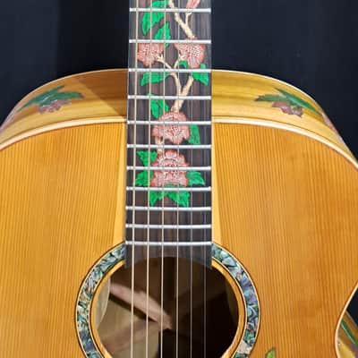 Blueberry Handmade Acoustic Guitar Grand Concert image 13