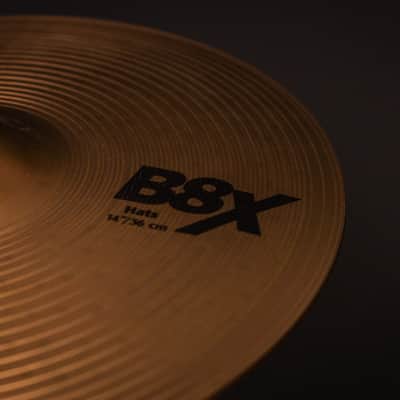 Sabian 14" B8X Hi Hats image 2