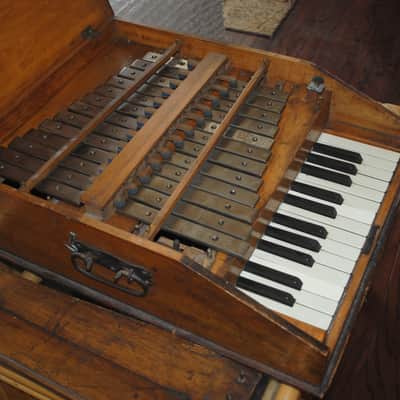 Hawkes Keyboard Glockenspiel Antique Celesta Bell Piano Celeste image 6
