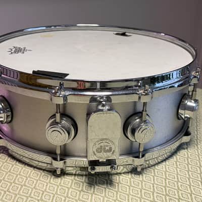 DW Collectors Series Cast 3mm Aluminum Snare 14" x 5" 2006 image 4