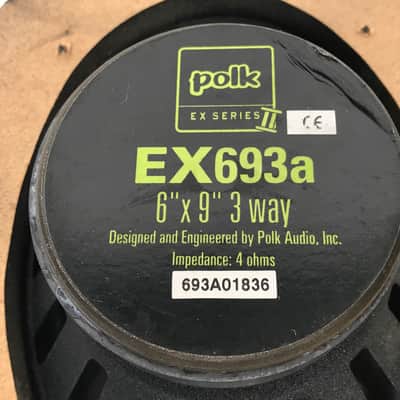 Vintage Polk EX693a Series 3 Way Speakers image 7