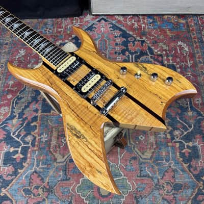 BC Rich Exotic Classic Bich Spalted Maple Rockfields MIK - 2007 image 6