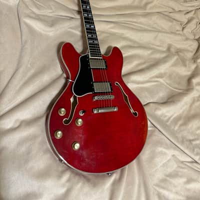 Eastman T59L/V Thinline Left-Handed 2021 - Present - Antique Red image 1
