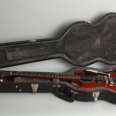 Gibson  SG Junior Solid Body Electric Guitar (1965), ser. #519368, black hard shell case. image 10
