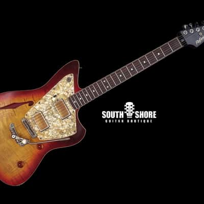 Rufini Guitars Montefalco Custom 2022 Sunburst w/ Quilted Maple Top, NEW (Authorized Dealer) image 1