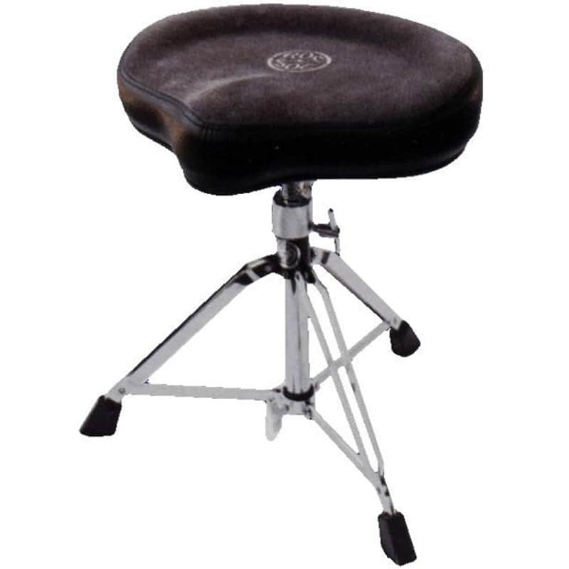 Roc-N-Soc Manual Drum Throne Original Grey image 1