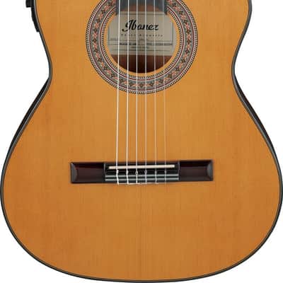 Ibanez GA5TCE3Q-AM GA Classical Guitar 6-String 3/4 Thinline Body - Amber High Gloss image 12