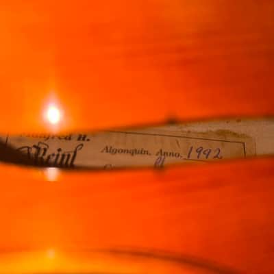 Viola 16" with bow and case Reinl 1991 image 17