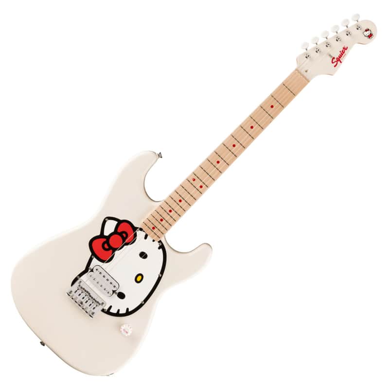Squier Hello Kitty Stratocaster | Reverb Finland