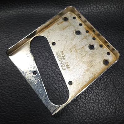 Fender Telecaster Tele American Bridge Plate Vintage 005-4162-049 *AGED² RELIC (B) image 4