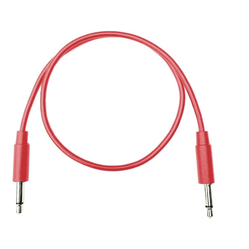 Tendrils Cables Straight Eurorack Patch Cables (120cm Red) 6 Pack image 1
