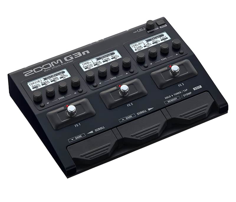 Zoom G3n Guitar Multi-Effects Processor Pedal, With 70+ Built-in effects, Amp Modeling, Stereo Effects, Looper, Rhythm Section, Tuner image 1