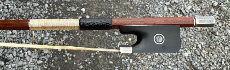 Beautiful Silver Mounted Viola Bow 70g image 1