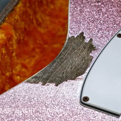 2021 Fender Custom Shop 1960 Telecaster Heavy Relic-Champagne Sparkle. image 7