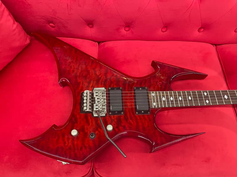 B.C. Rich NJ Series Beast Electric Guitar with EMG Pickups Flame