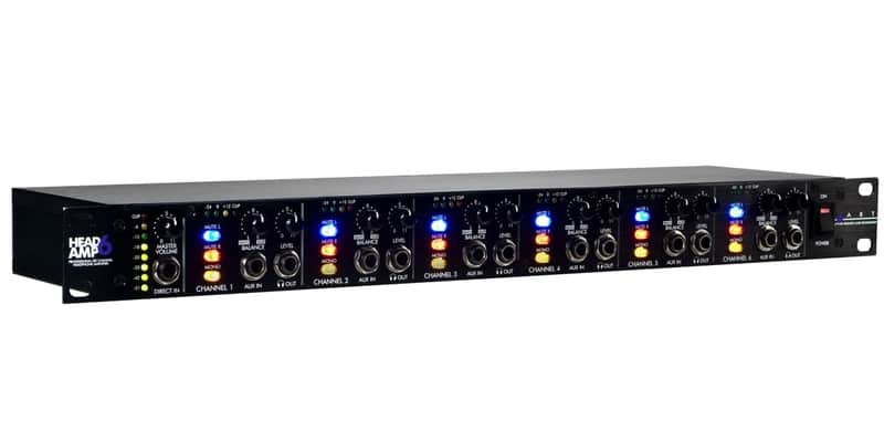 ART Headamp 6 | 6 Channel Stereo Rackmount Headphone Amplifier. New with Full Warranty! image 1