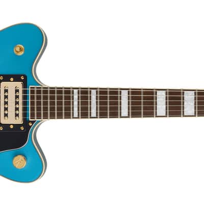 Gretsch G2655TG Streamliner Center Block Jr. Double-Cut with Bigsby LTD, Laurel Fingerboard, Riviera Blue image 3