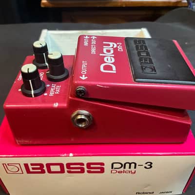 Boss DM-3 Delay (Green Label) 1984 - 1986 - Red image 6