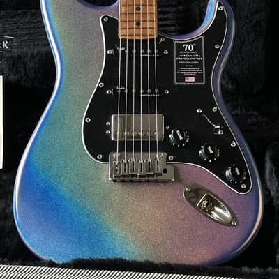 Fender 70th Anniversary American Ultra Stratocaster HSS Amethyst image 1