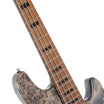 Cort GB-Modern 5 OPCG 5 String Electric Bass Poplar Burl Lightweight Bild 6