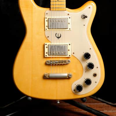 Epiphone Crestwood Natural Electric Guitar Made in Japan 1970s Pre-Owned image 1