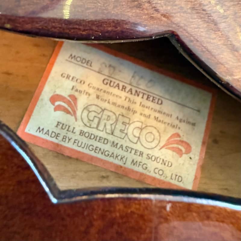 Greco SV-600 Super View 1979 - Walnut original vintage MIJ | Reverb