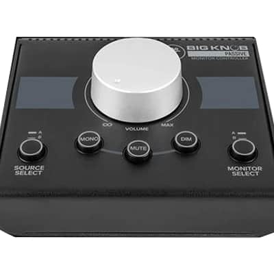 Mackie BIG-KNOB-PASSIVE Big Knob 2X2 Passive Studio Monitor Controller image 1