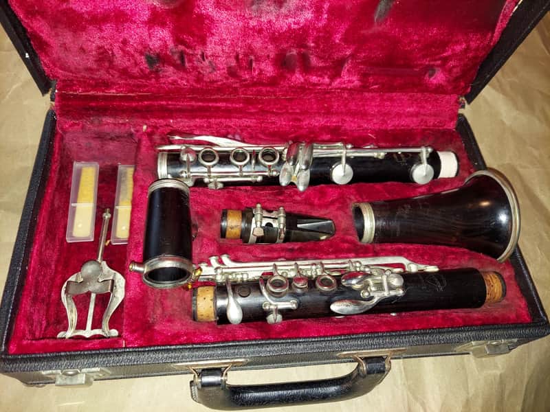 Leblanc Normandy Intermediate-Level wood Clarinet, made in France, Brown Staine image 1