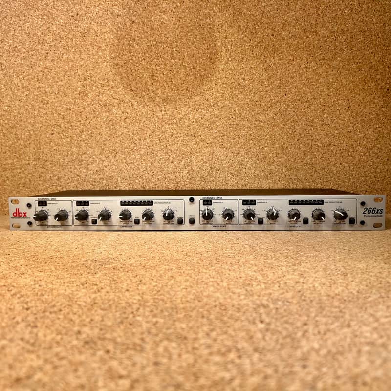 dbx 266xs Dual-Channel Compressor / Gate 2010s – Serviced – Warranty image 1