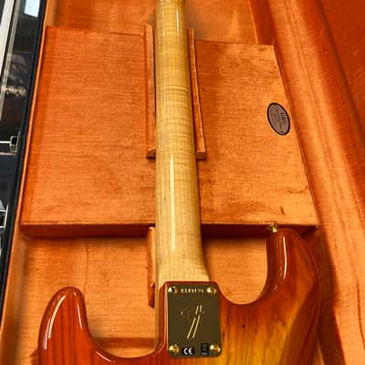 Fender American Custom Stratocaster NOS, Ebony Fingerboard, Sienna Sunburst 2026 image 5