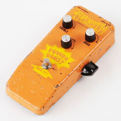 1969 Colorsound Power Boost Vintage Guitar Overdrive Fuzz Pedal - Rare Pre Overdriver, Sounds Great image 2