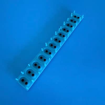 ALESIS VI49 AKAI MPK 25 Midi Keyboard Part: 12-Key Conductive Pad Contact Strip image 2