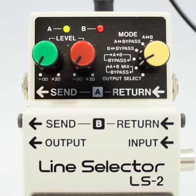Boss LS-2 Line Selector With Original Box Guitar Pedal I6C0324 image 3
