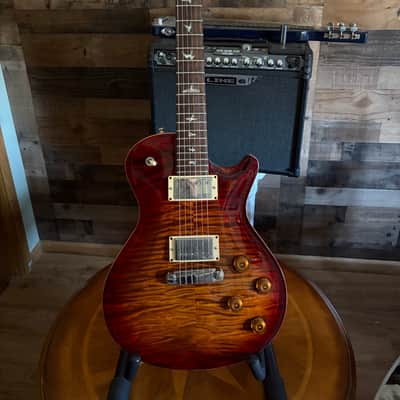 Paul Reed Smith PRS Pre-Lawsuit Single Cut 2000 Dark Cherry Burst 10 Top image 6