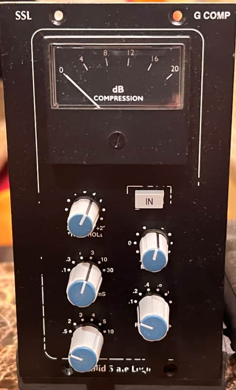 SSL G Comp 500 Series Stereo Bus Compressor Module — Excellent — Solid State Logic image 1