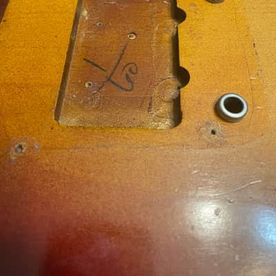 1960 Fender Jazzmaster Early 1960 production refinished body image 16