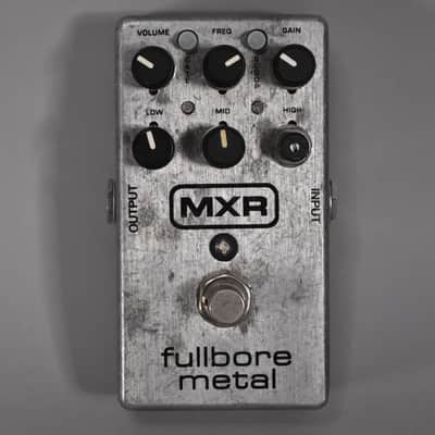 MXR M116 Fullbore Metal Distortion Pedal Silver image 1